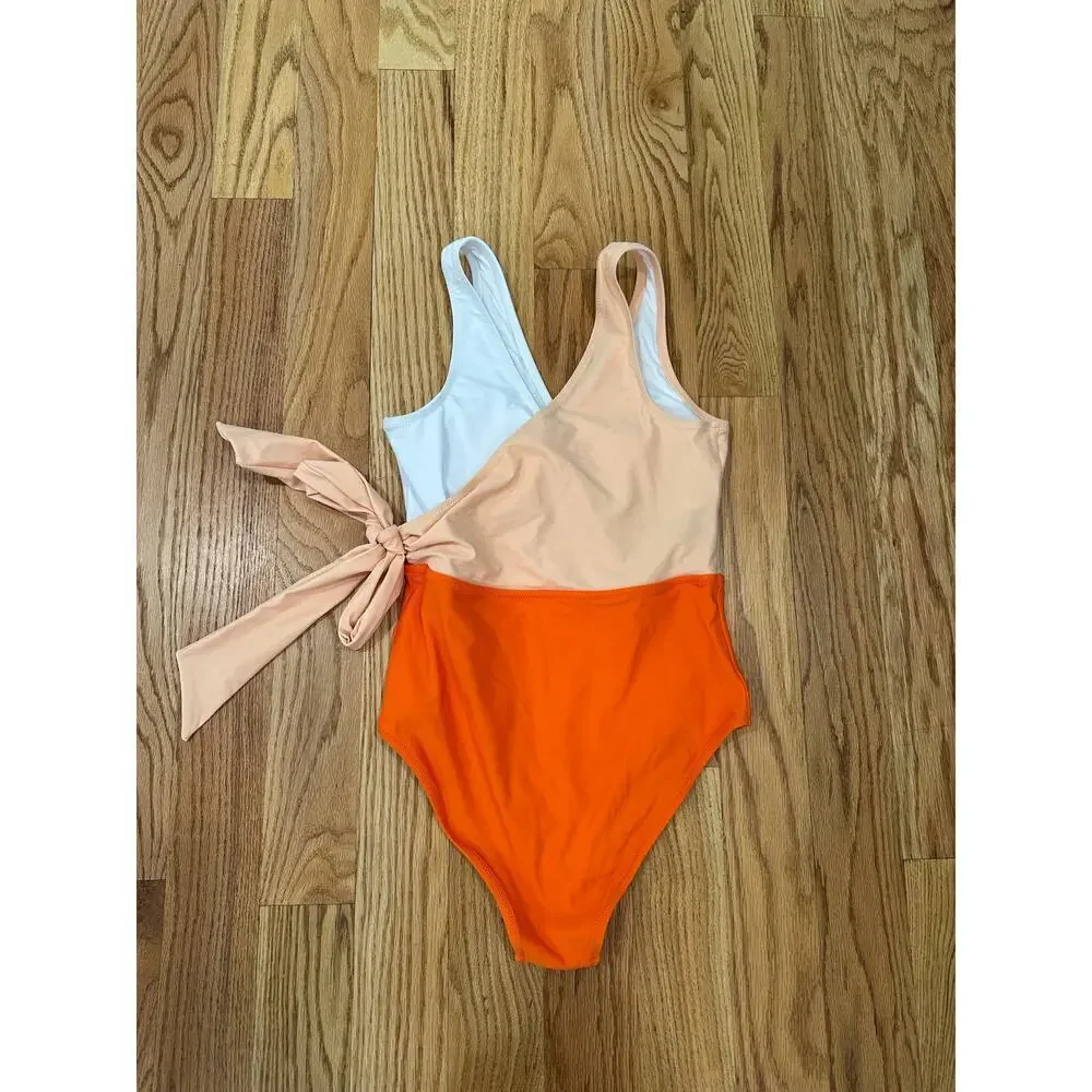 NWT CupShe Bow Knot One Piece Size S
